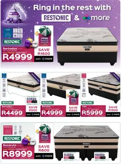 Sleepmasters specials catalogue – valid from 02.12.2025 | Page: 4 | Products: Umbrella, King bed, Mattress, Pillow