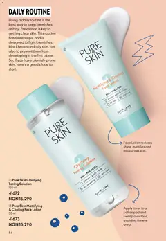 Offer preview "Oriflame - Catalogue 01/2026" | Page: 54 | Products: Toner