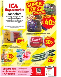 ICA Supermarket - Linköping - Förhandsvisning av reklamblad från butik ICA Supermarket aktuell från 10.11.2025