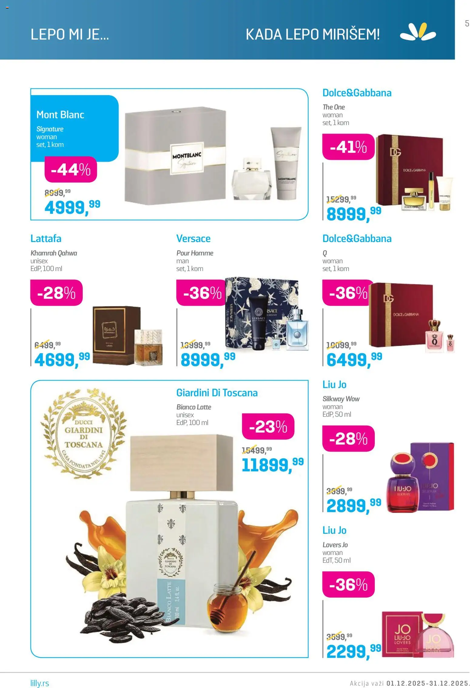 Lilly drogerie katalog - važi od 01.12.2025 | Strana: 5