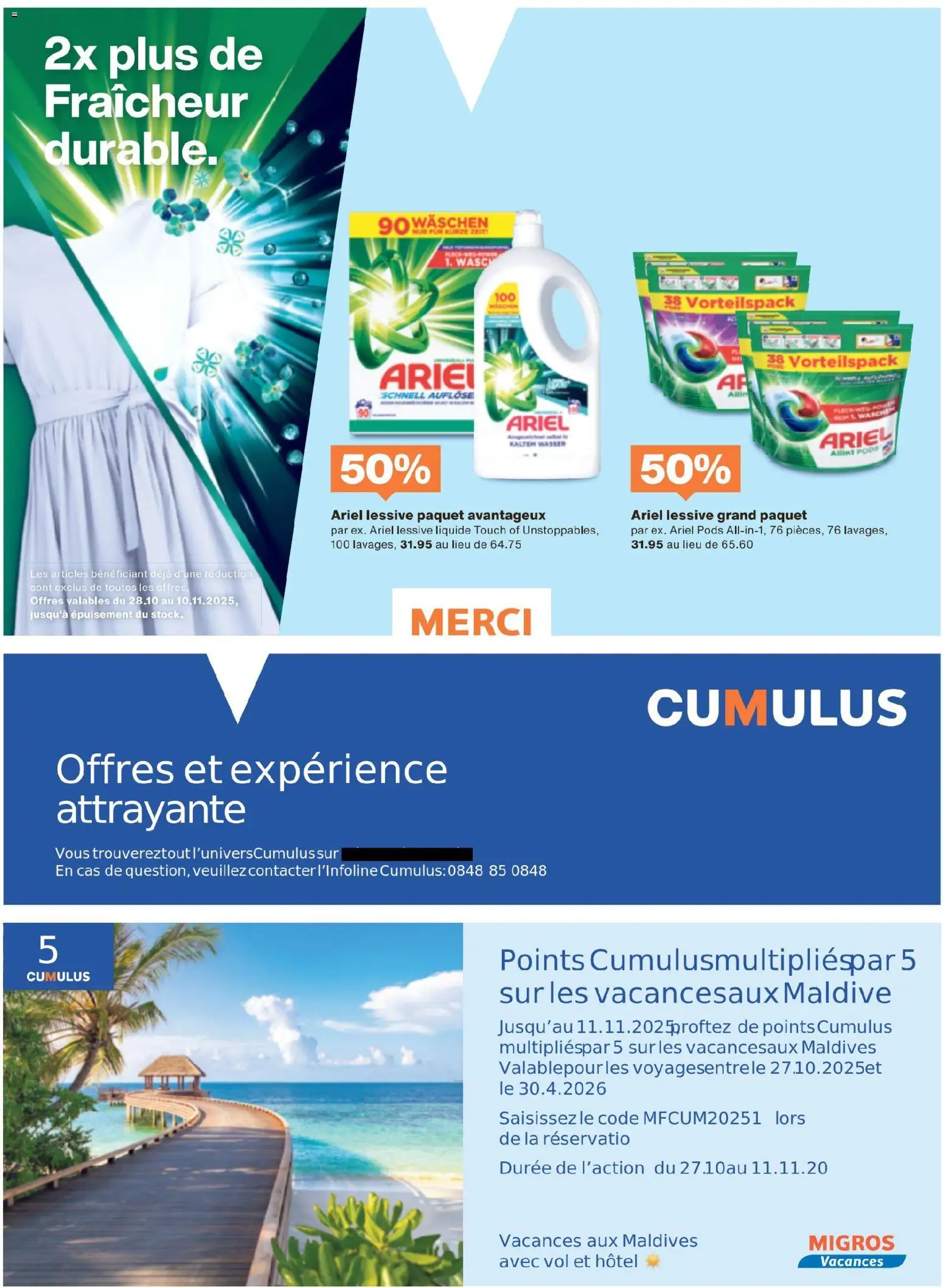 Migros Magazin FR – gültig ab 27.10.2025 | Seite: 46 | Produkte: Wasser