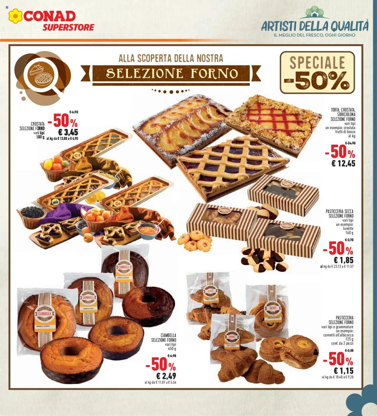 Volantino Conad del 09.10.2025 | Pagina: 11 | Prodotti: Forno