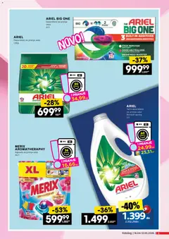 Roda Katalog neprehrane - pregled Roda kataloga - važi od 16.04.2026 | Strana: 3 | Proizvode: Deterdžent, Tečni deterdžent, Ariel, Kapsule