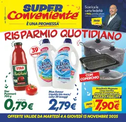 Anteprima del volantino SuperConveniente Messina/Siracusa/Palermo catalogo valido a partire dal 04.11.2025