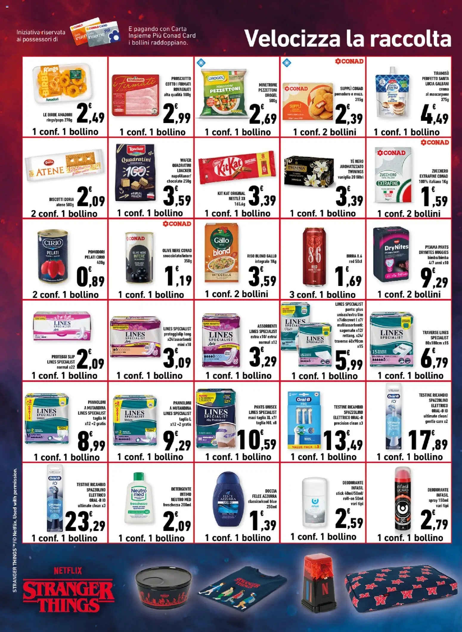 Volantino Conad del 19.11.2025 | Pagina: 14 | Prodotti: Birra, Detergente, Zucchero, Olive