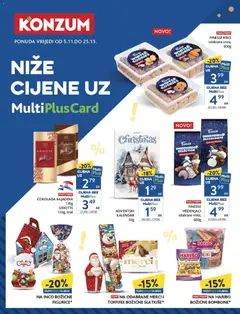 Konzum - Letak MultiPlusCard - Pregled kataloga iz trgovine Konzum, vrijedi od 05.11.2025