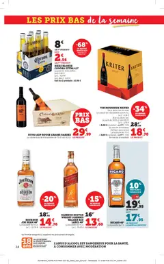  | Page: 24 | Produits: Ricard, Pastis, Bière, Corona extra