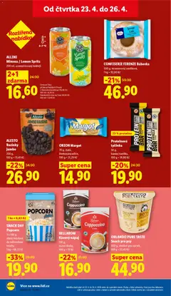 Náhled letáku SNACK DAY Popcorn, 3 x 100 g, slaný/máslový, do mikrovlnné trouby od 23.04.2026 | Strana: 24