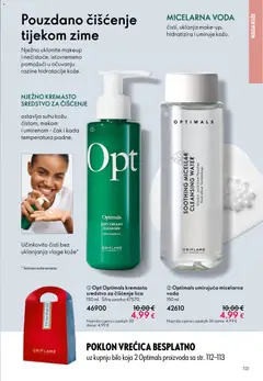 Oriflame - Katalog 17 - Pregled kataloga iz trgovine Oriflame, vrijedi od 10.12.2025 | Stranica: 113 | Proizvodi: Voda, Poklon vrećica