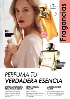 Vista previa Oriflame - Catálogo Campaña 15 válido desde el 29.10.2025 | Página: 49 | Productos: Fragancia, Té, Eau de parfum