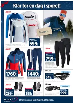 Forhåndsvisning av Sport 1 kundeavis gyldig fra 01.12.2025 | Side: 20 | Produkter: Jakke, Суміш дитяча, Lys