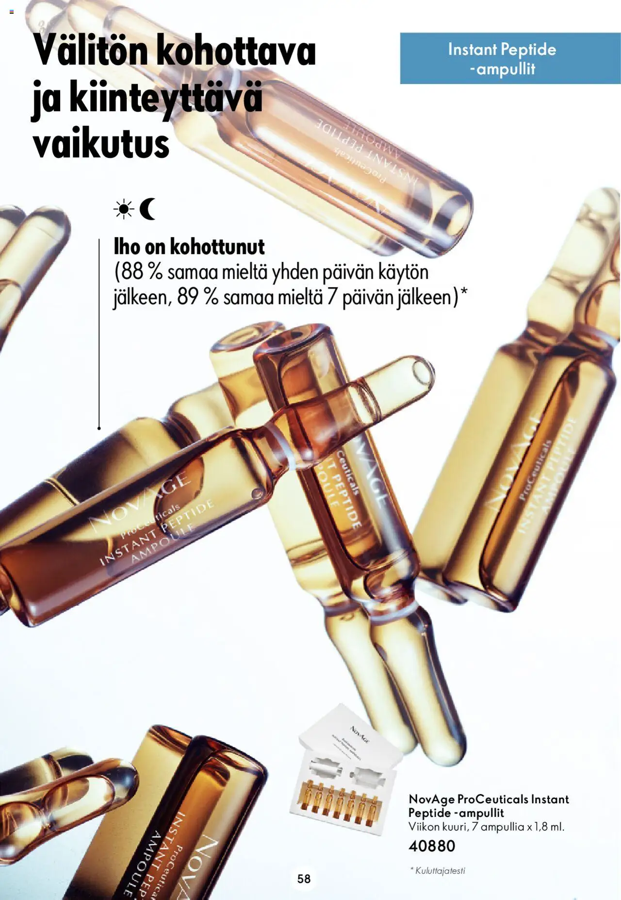 Oriflame Novage+ – voimassa 25.01.2024 alkaen | Sivu: 58