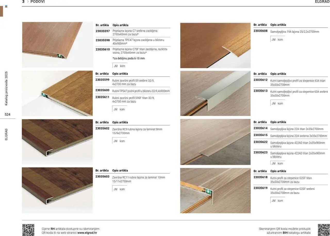Elgrad katalog | vrijedi od 06.10.2025 | Stranica: 524 | Proizvodi: Laminat