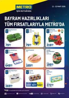 13.03.2026 tarihinden itibaren geçerli olan Metro kataloğu önizlemesi