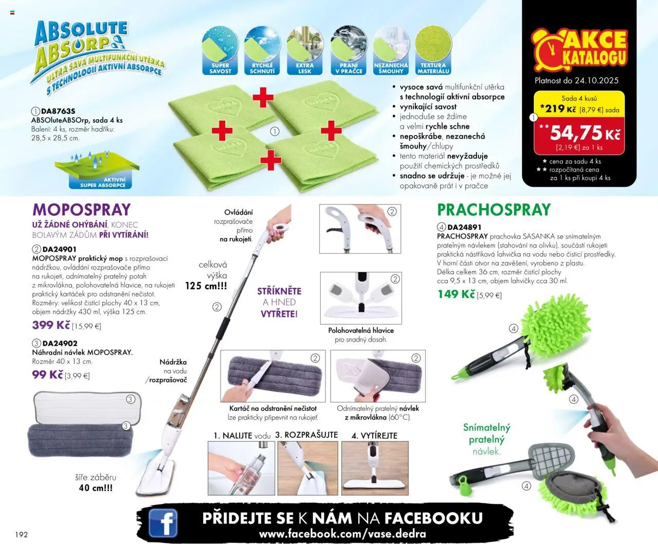 Dedra Katalog 8 2025 │ platný od 25.07.2025 | Strana: 92 | Produkty: Mop