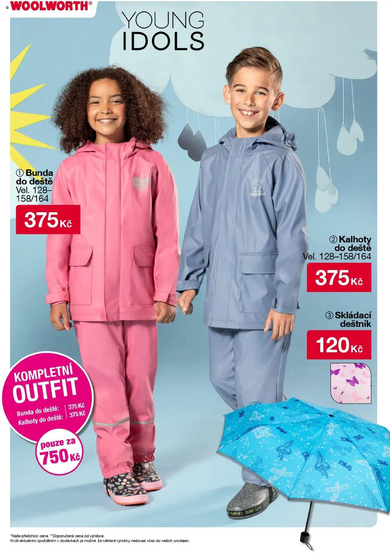 Woolworth leták od 22.08.2025 - akční nabídka | Strana: 4 | Produkty: Bunda, Kalhoty, Deštník