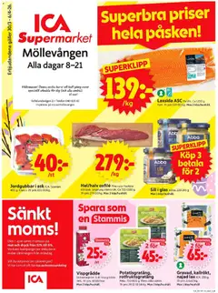 ICA Supermarket - Malmö - Förhandsvisning av reklamblad från butik ICA Supermarket aktuell från 30.03.2026