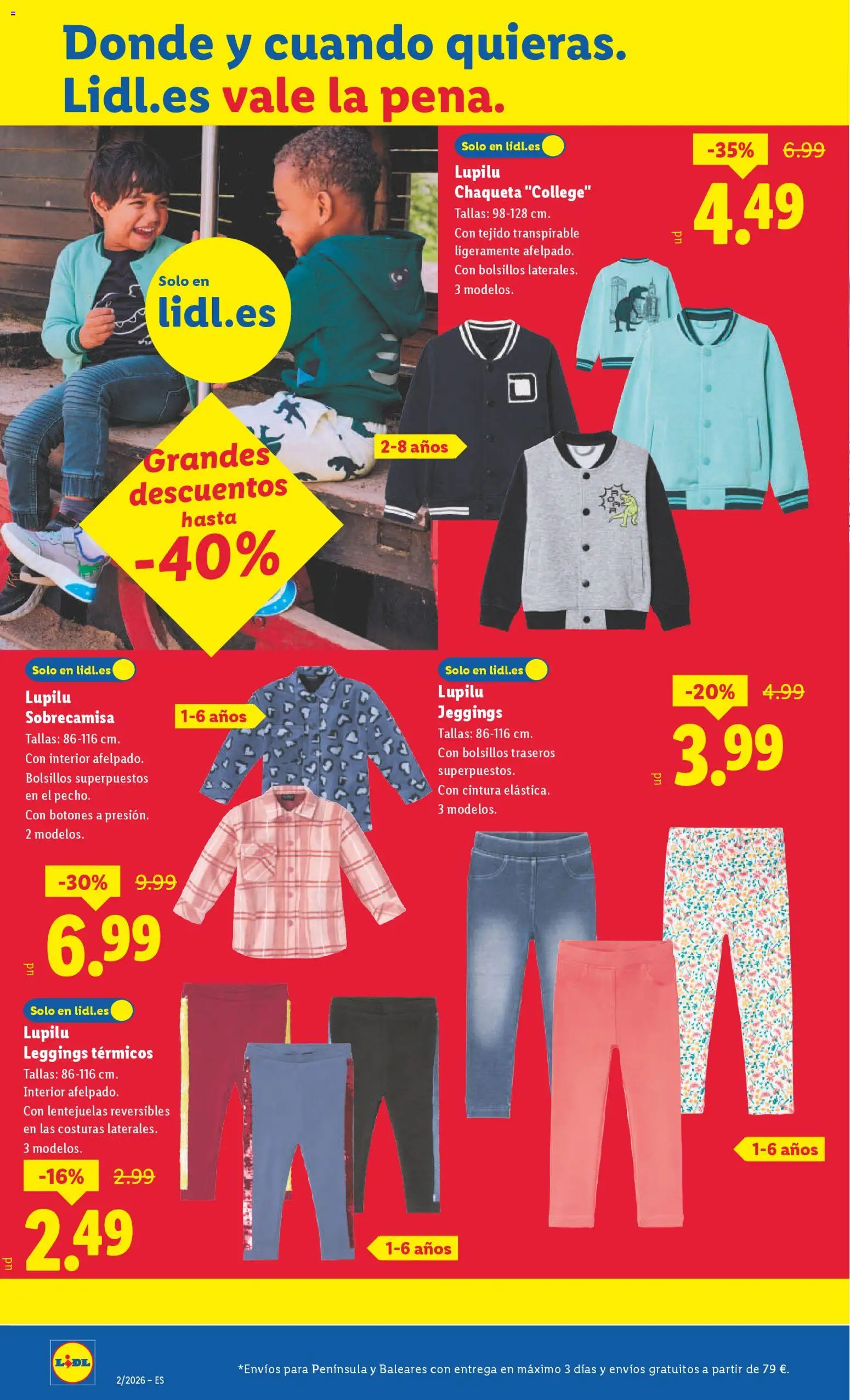 Lidl folleto de bazar │ válido desde el 05.01.2026 | Página: 10 | Productos: Chaqueta, Καστανή ζάχαρη