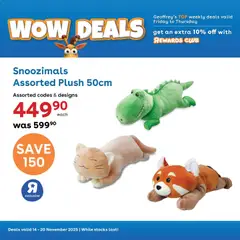 Toys R Us specials catalogue – valid from 14.11.2025