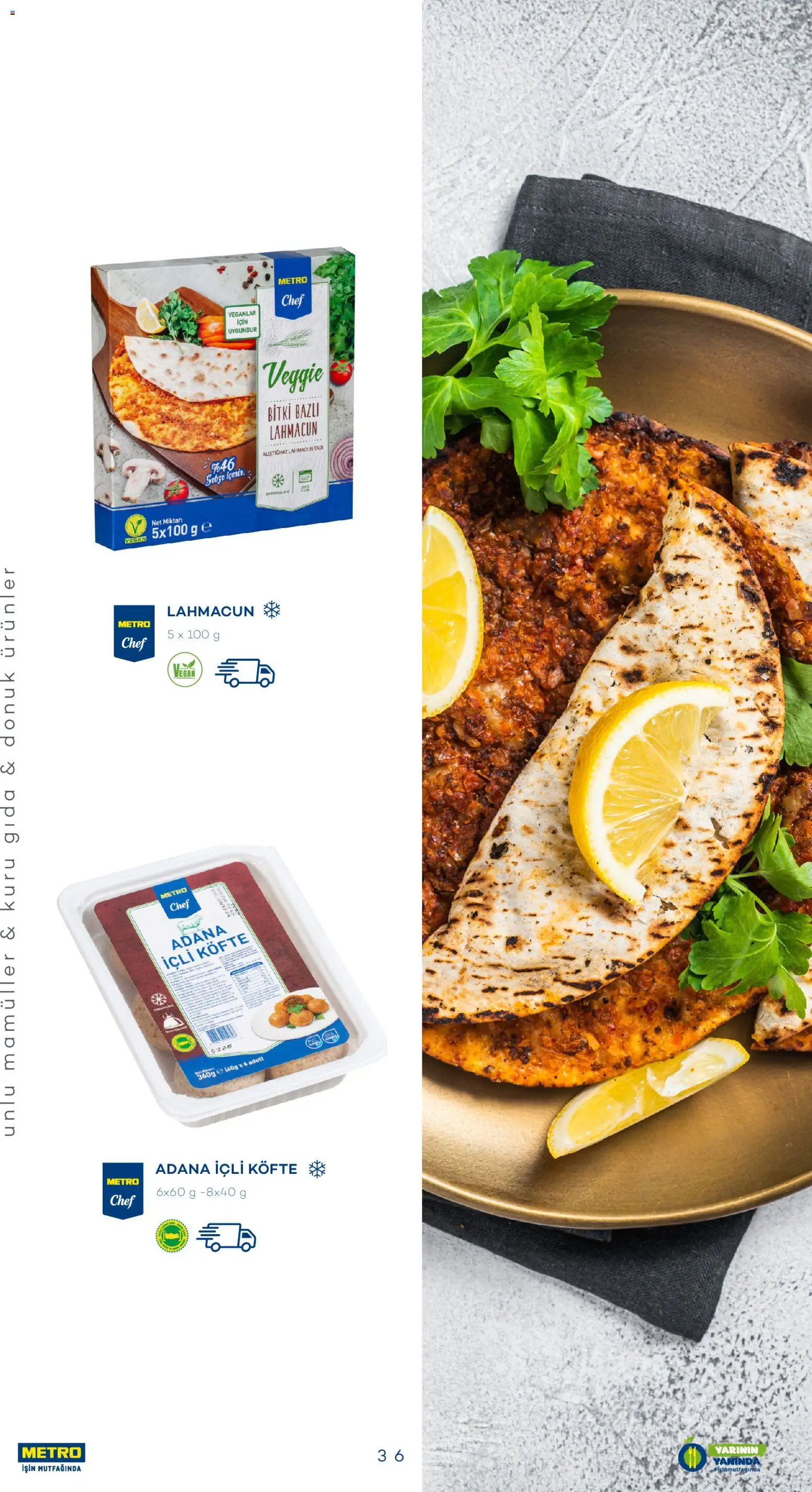 Metro - Sürdürülebilir Ürünler Kataloğu - 28.07.2025 tarihinden itibaren geçerlidir | Sayfa: 36 | Ürünler: Sebze