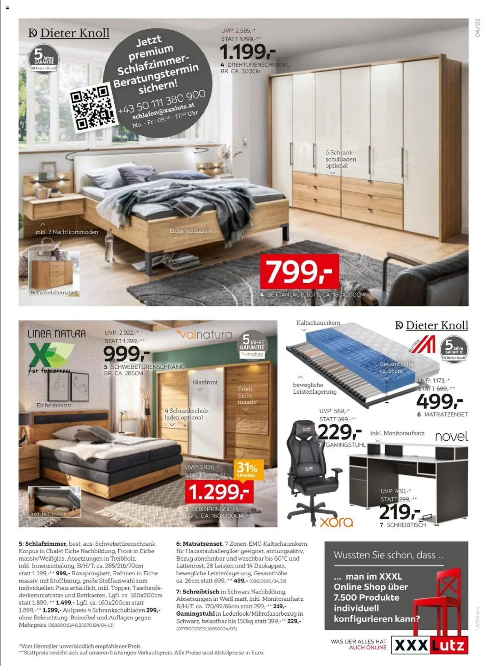 XXXLutz Sparen mit Eurovision-Joker!  gültig ab 10.03.2026 | Seite: 5 | Produkte: Uhr, Schrank