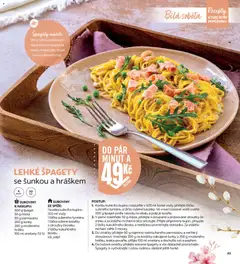 Náhled letáku Albert magazín od 01.03.2026 | Strana: 45 | Produkty: Špagety, Lžička