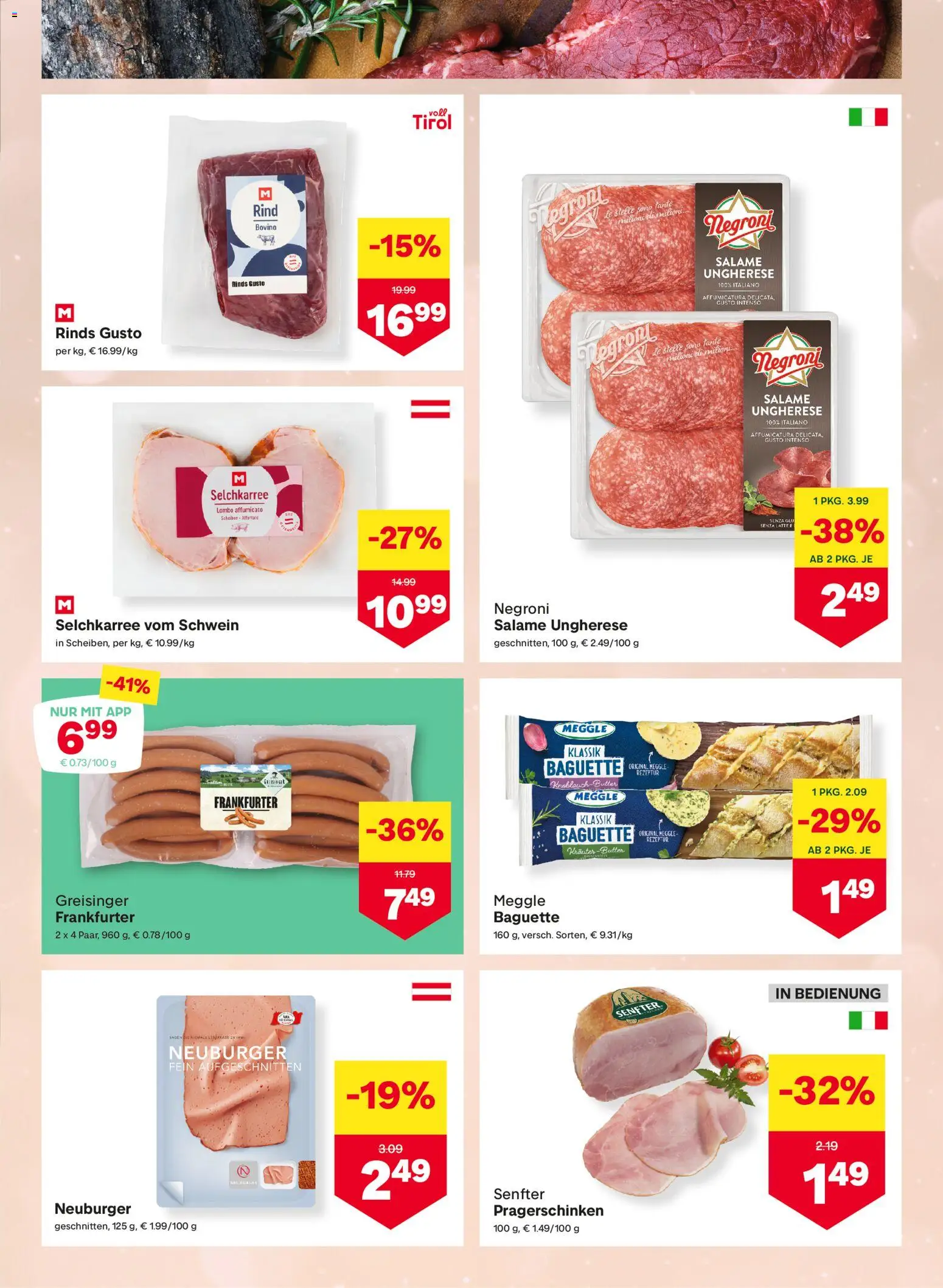 MPREIS Flugblatt gültig ab 25.12.2025 | Seite: 3 | Produkte: Jääkaappipakastin