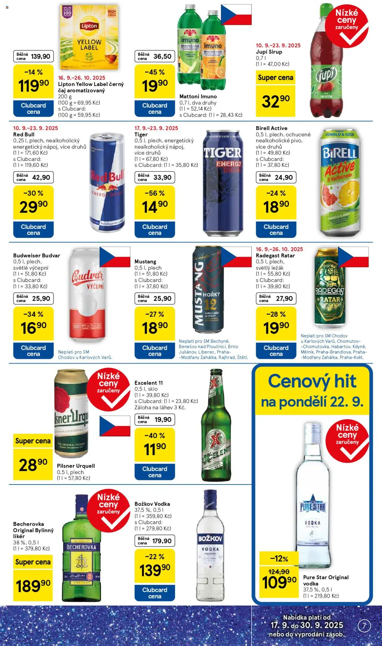Tesco leták - Supermarket od 17.09.2025 | Strana: 7