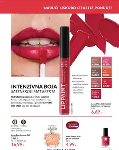 Katalog Avon - Pregled kataloga iz trgovine Avon, vrijedi od 29.12.2025 | Stranica: 153 | Proizvodi: Ruž, Lak za nokte
