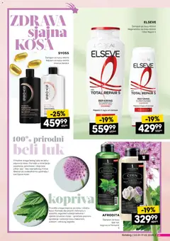 Idea katalog neprehrane - pregled Idea kataloga - važi od 22.01.2026 | Strana: 15 | Proizvode: Syoss, Beli luk, Šampon, Balzam za kosu
