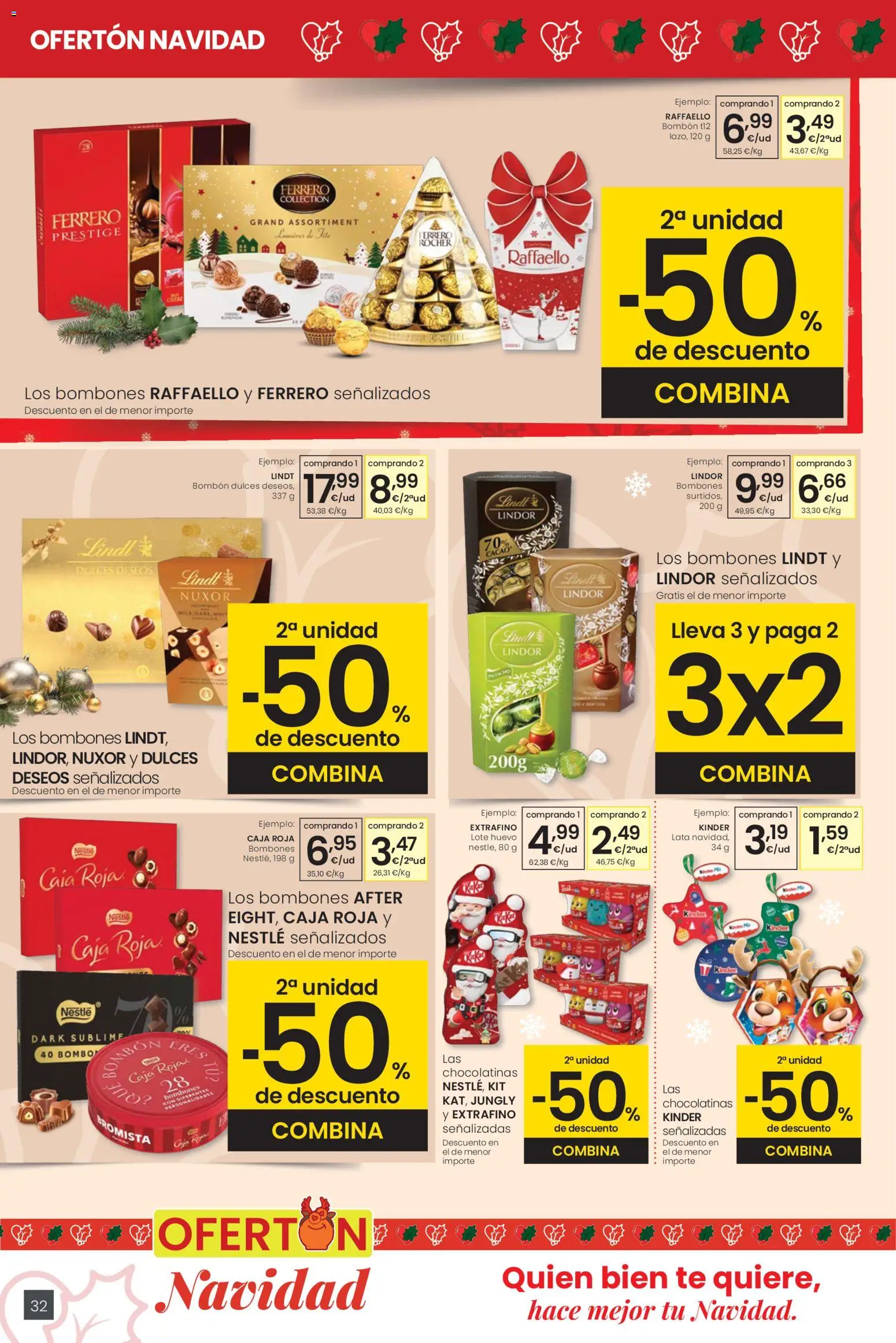 Eroski - Navidad │ válido desde el 18.12.2025 | Página: 32 | Productos: Chocolatinas, Κεραία, Té, Caja