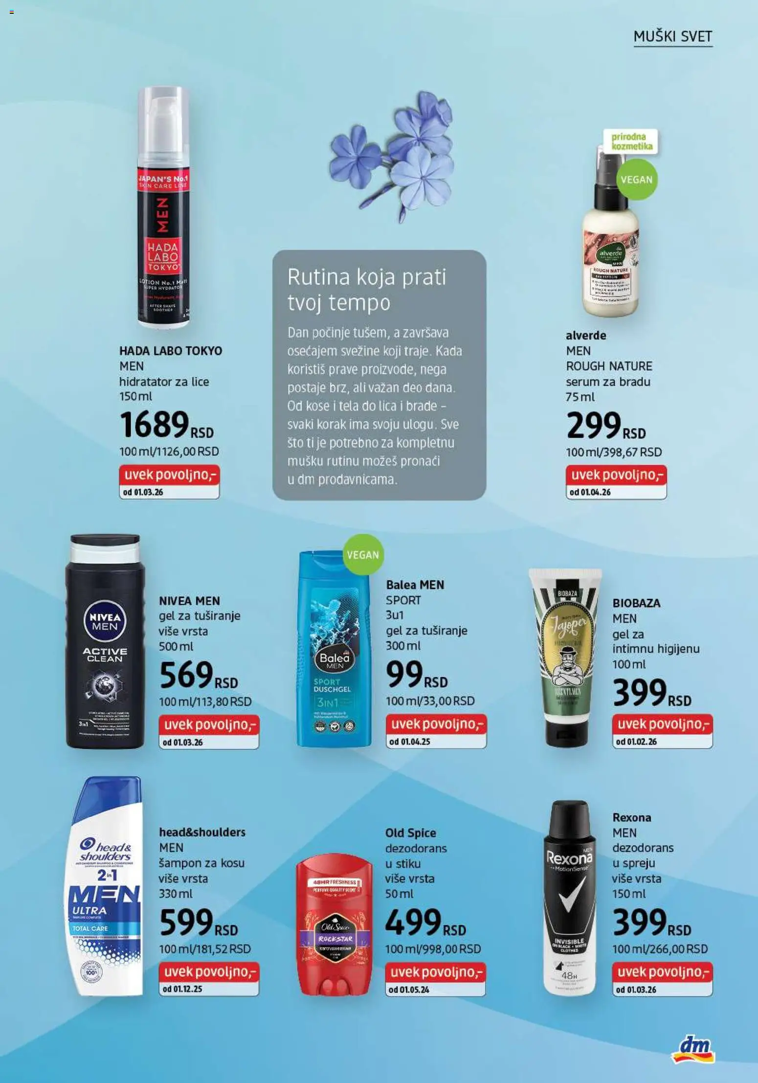 DM Drogerie katalog - važi od 01.05.2026 | Strana: 21 | Proizvode: Nivea Men, Sto, Nivea, Dezodorans
