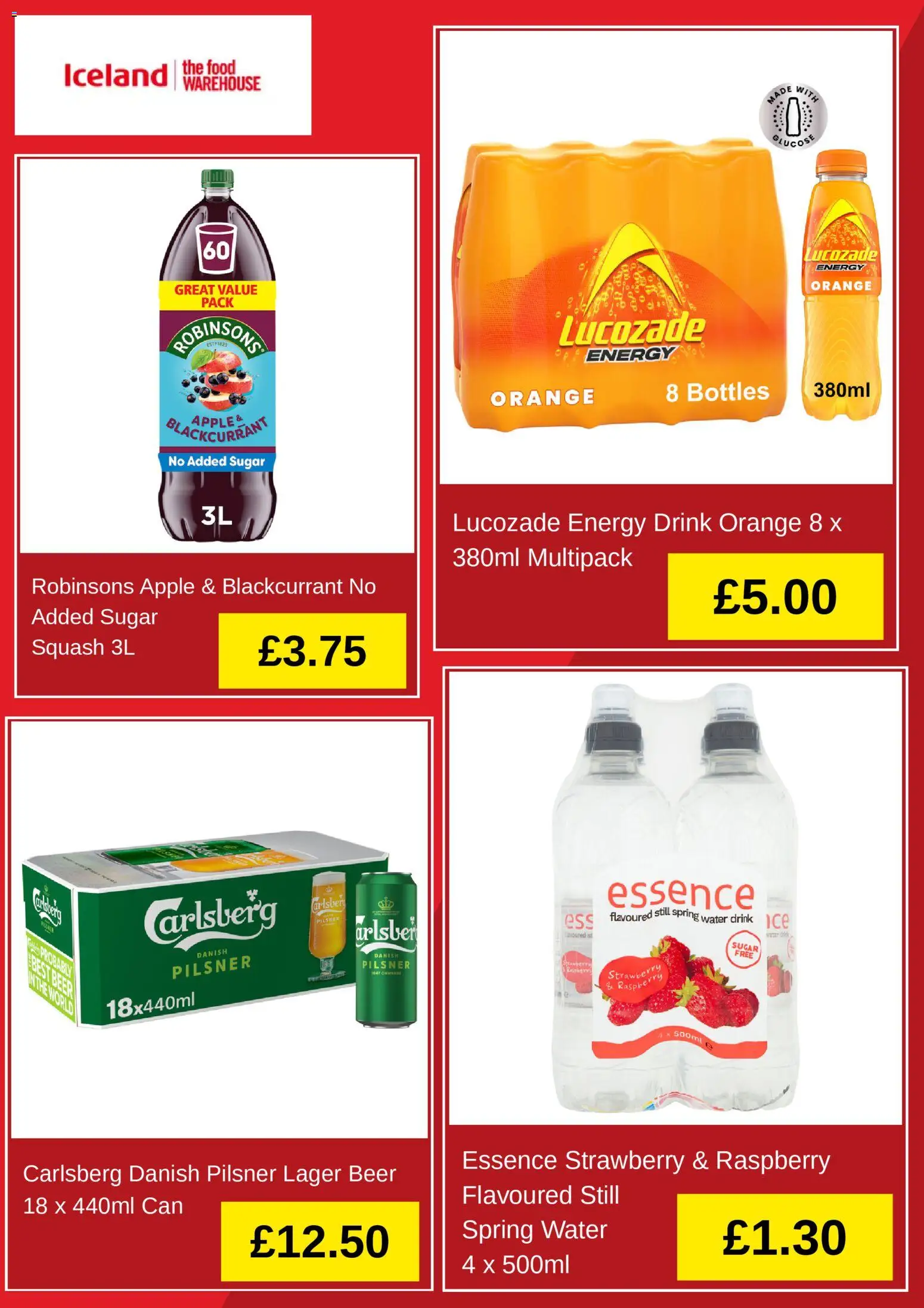 {H1} | Page: 3 | Products: Apple, Energy drink, Strawberry, Orange