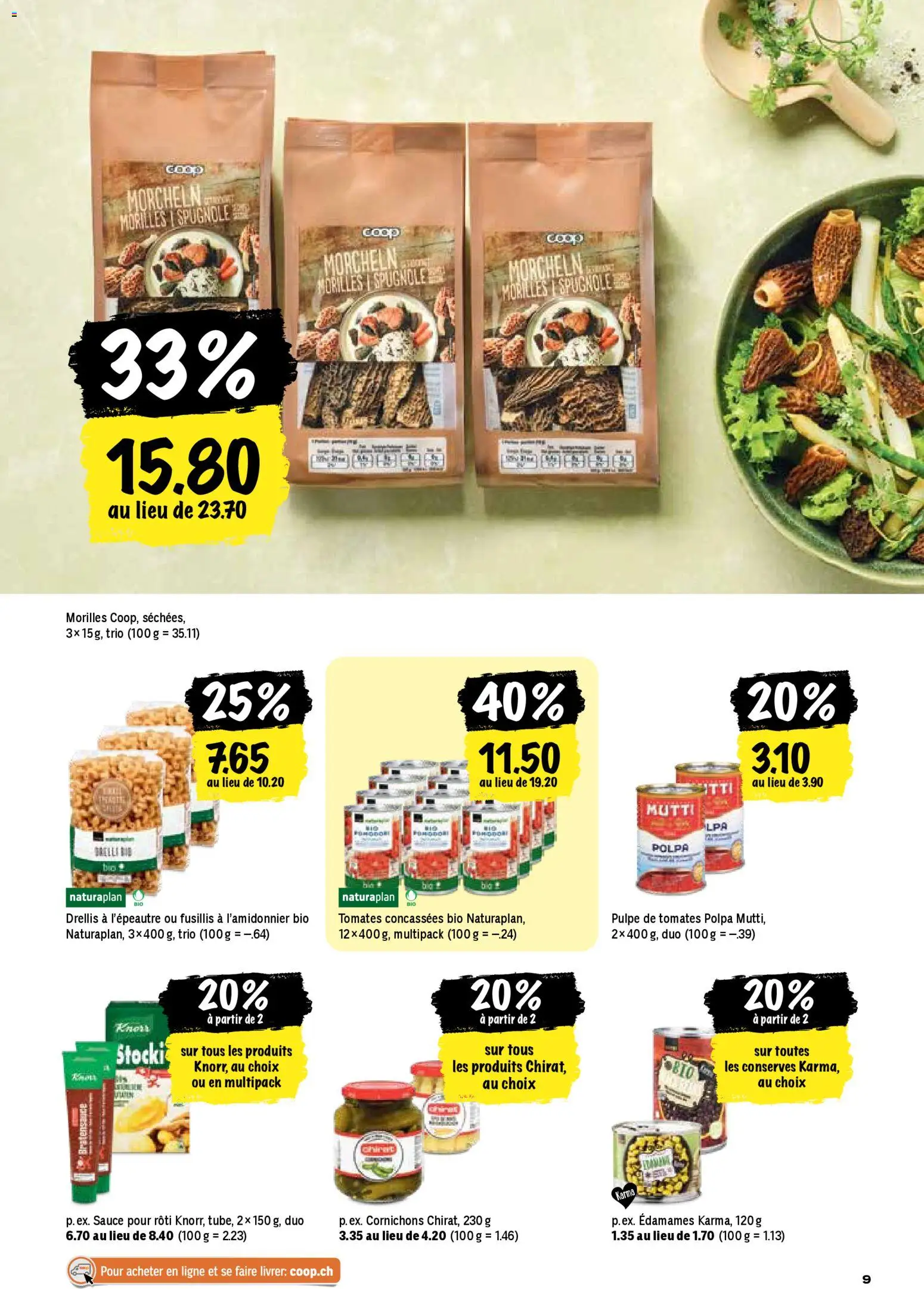 Coop aktionen FR – gültig ab 19.03.2026 | Seite: 9