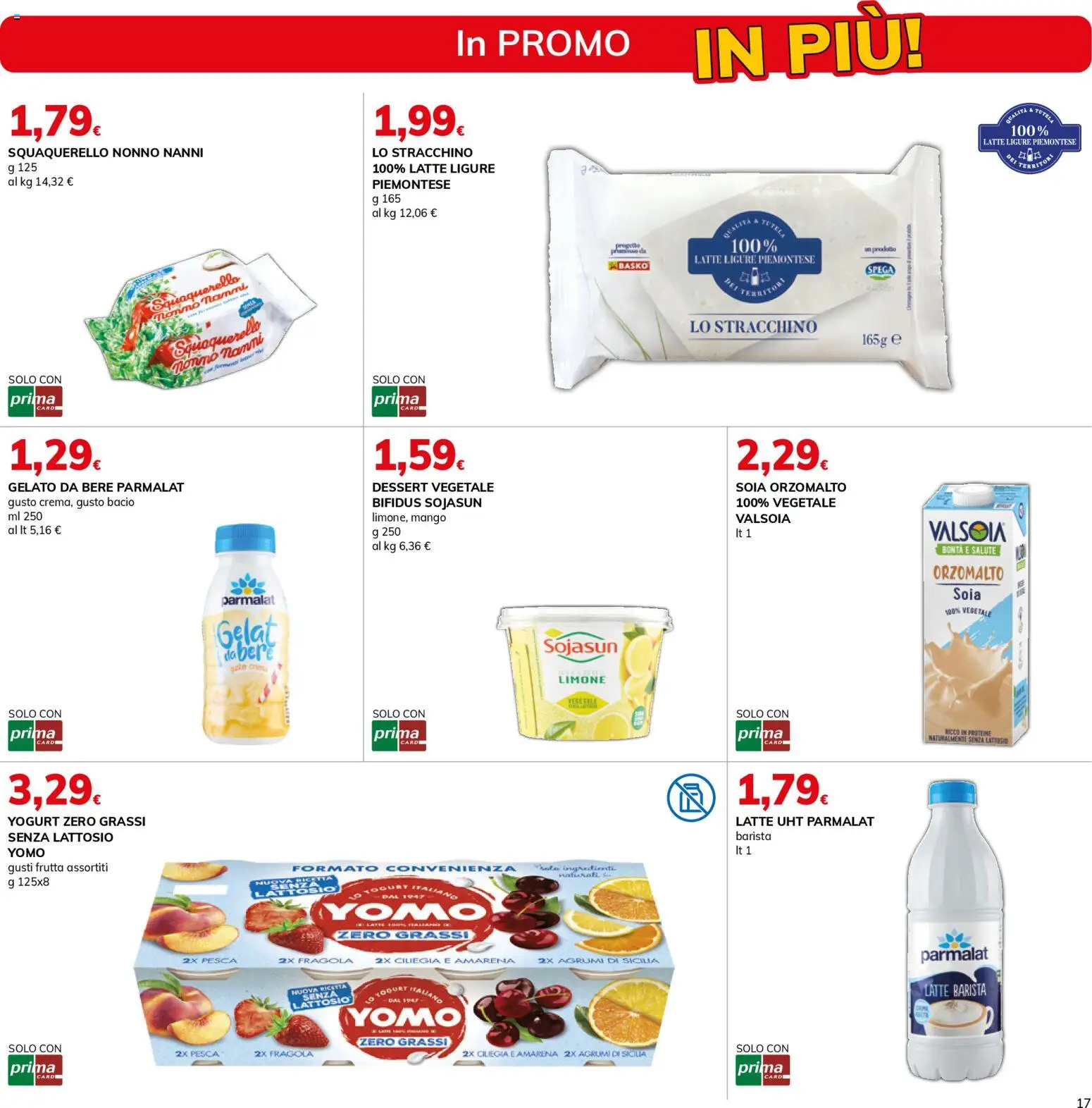 Volantino Basko del 07.04.2026 | Pagina: 17 | Prodotti: Yogurt, Mango, Stracchino, Amarena