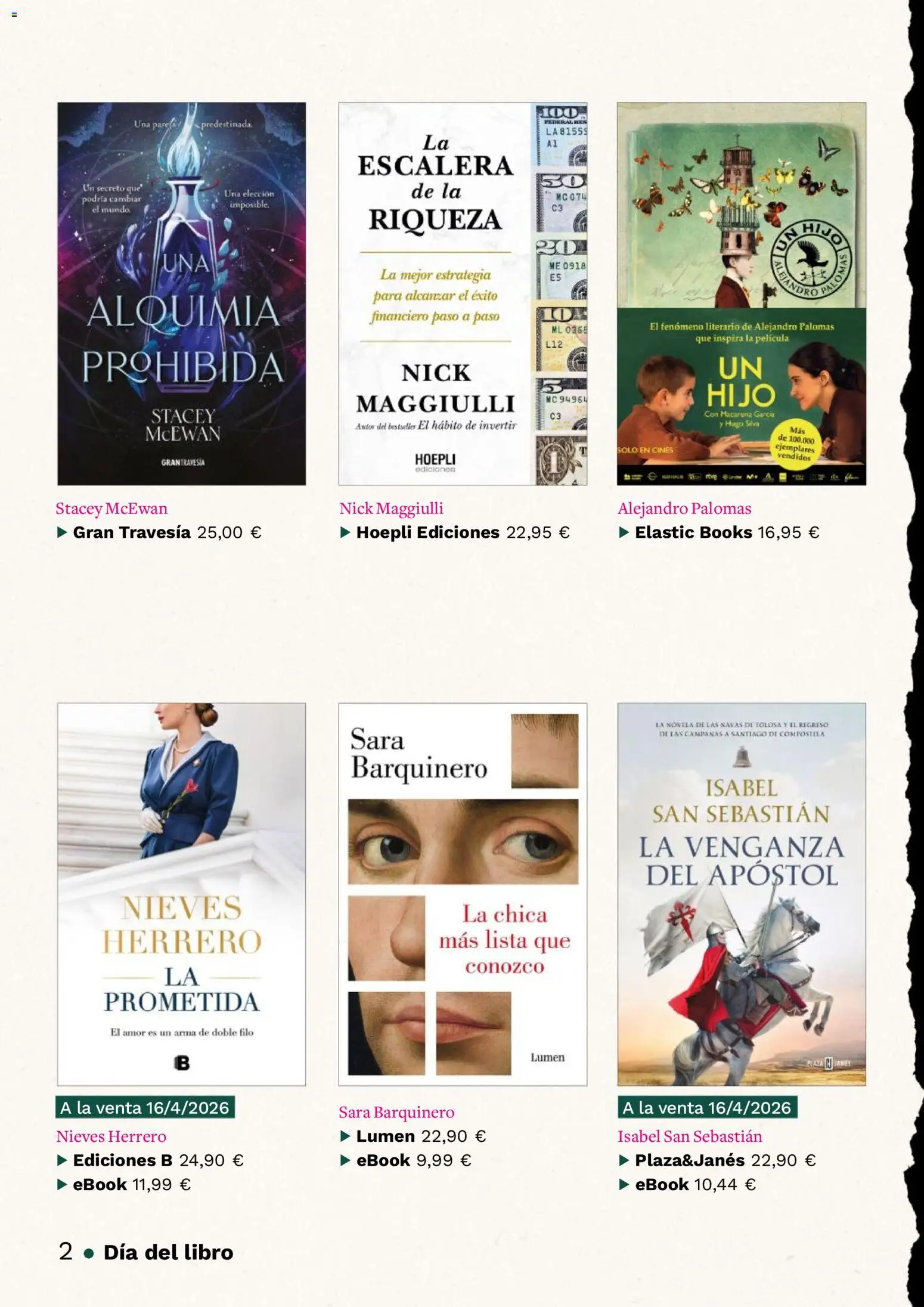 Casa del libro folleto │ válido desde el 01.04.2026 | Página: 2