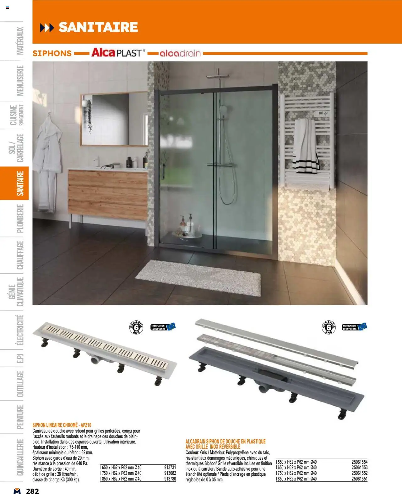  | Page: 282 | Produits: Douche
