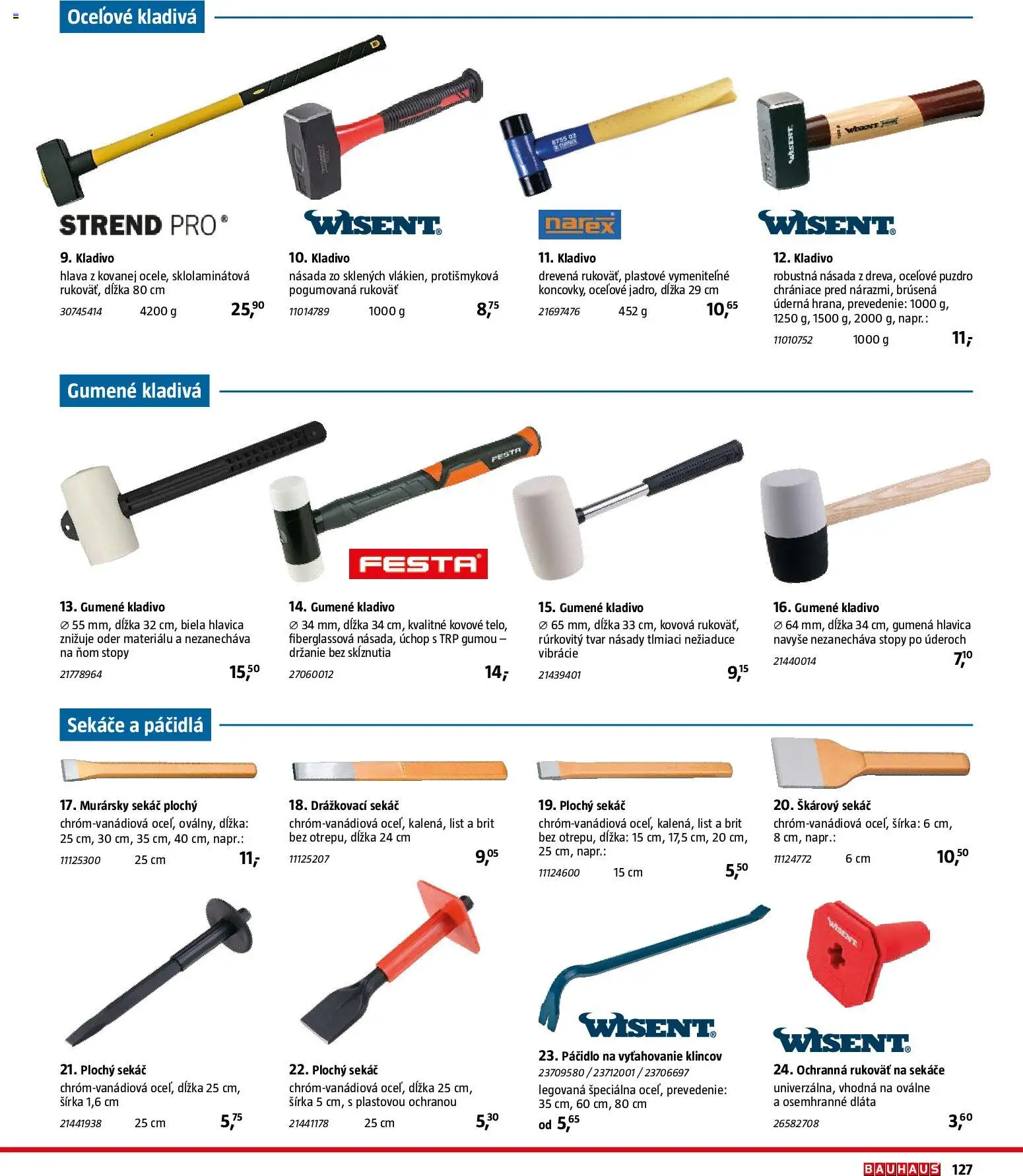 Nové Bauhaus akcie – leták je platný od 26.01.2026 | Strana: 127 | Produkty: Puzdro