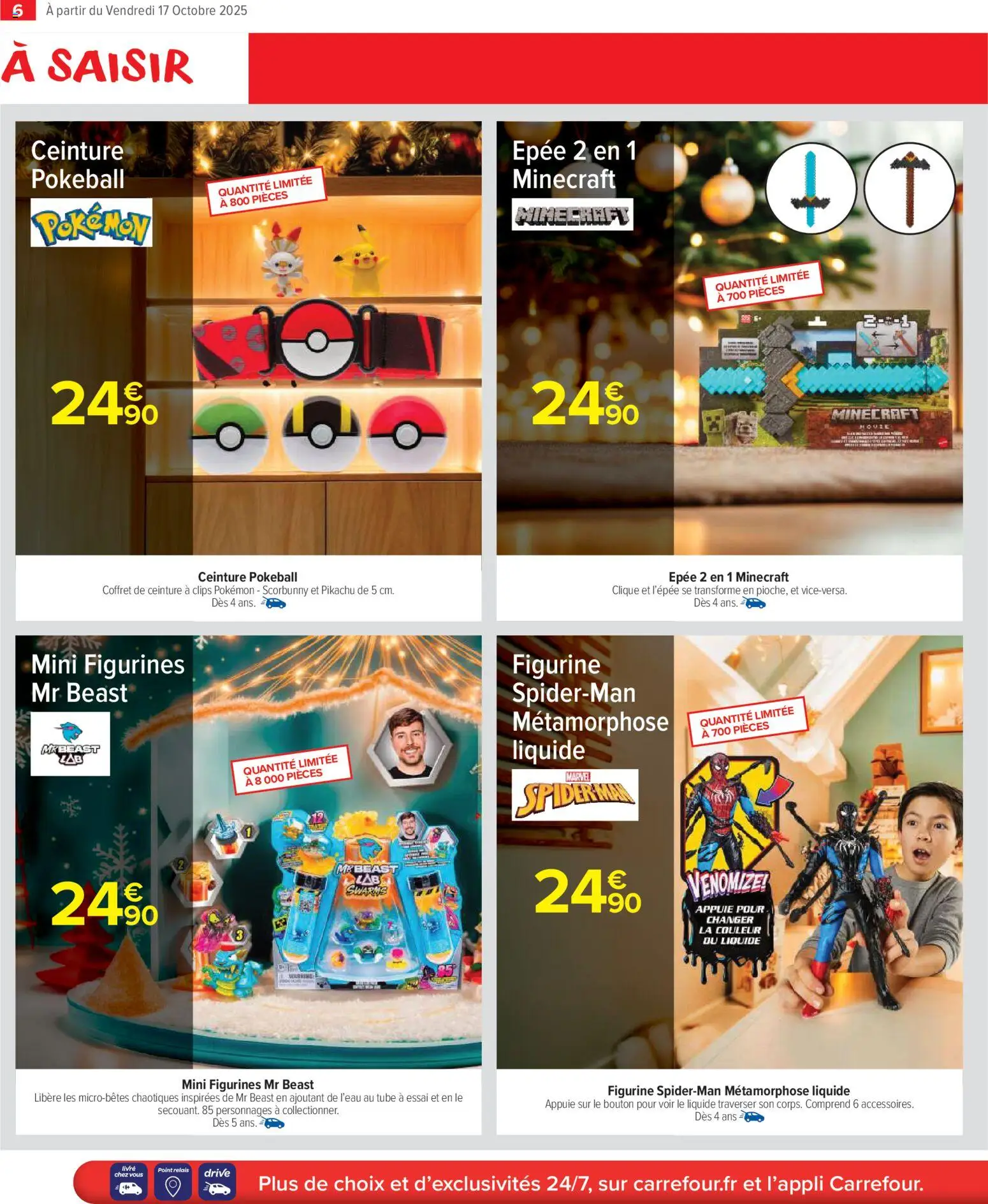 {H1} | Page: 6 | Produits: Ceinture, Figurines, Livre