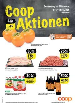 Coop Aktionen ab 06.11.2025 gültig