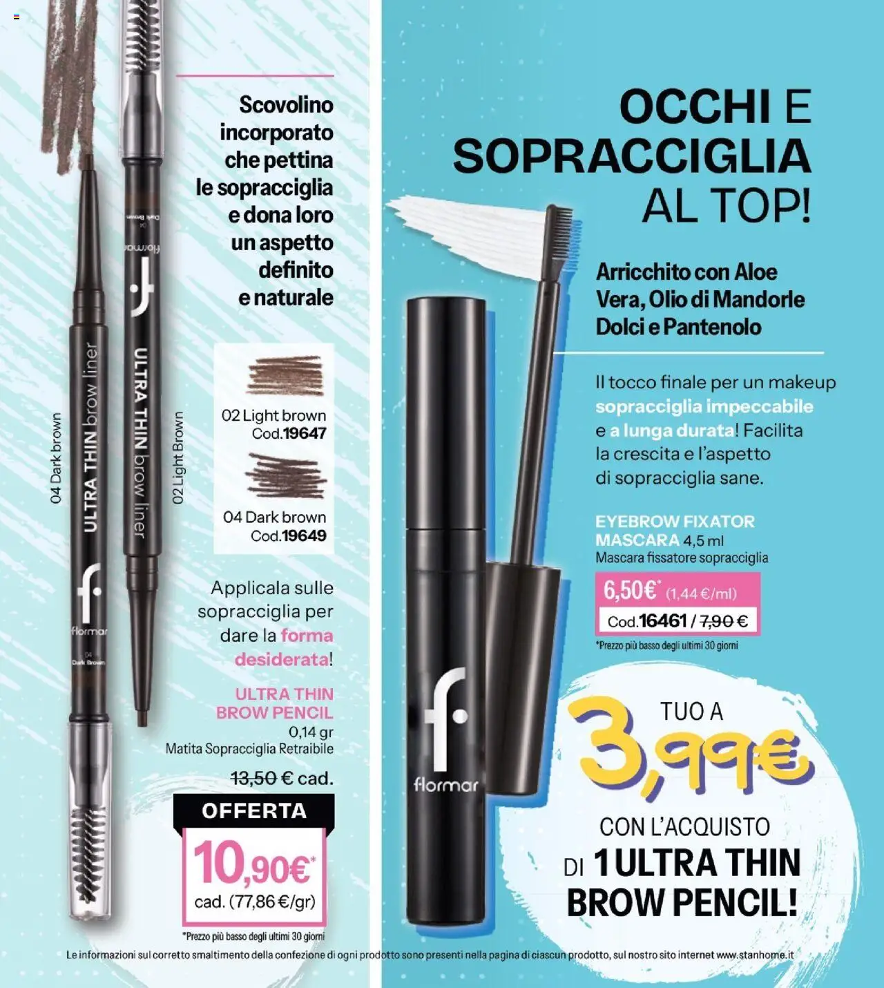 Volantino Stanhome del 30.09.2025 | Pagina: 91 | Prodotti: Mascara, Olio, Top, Mandorle