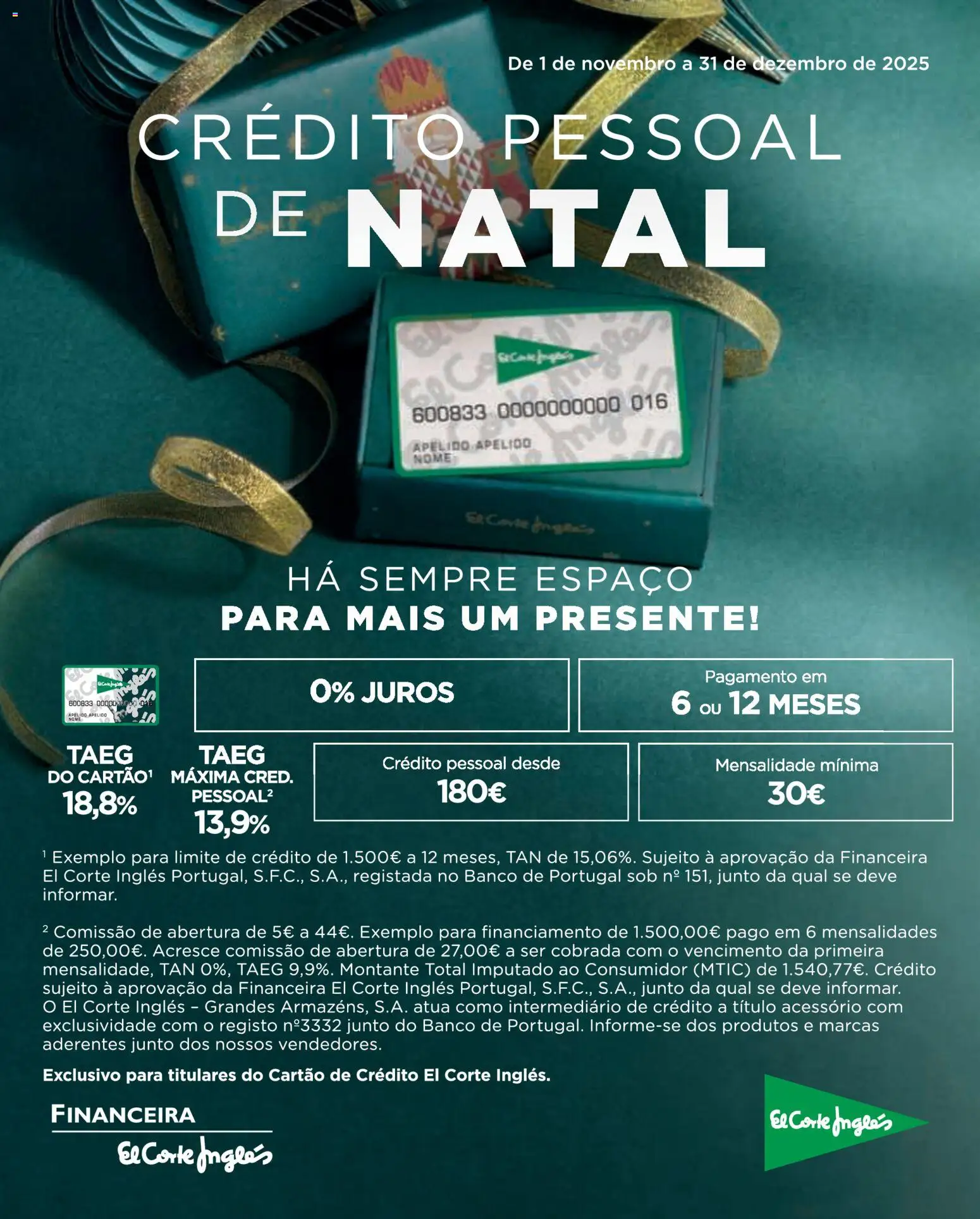 El Corte Ingles folheto │ válido de 11.11.2025 | Página: 5 | Produtos: Banco