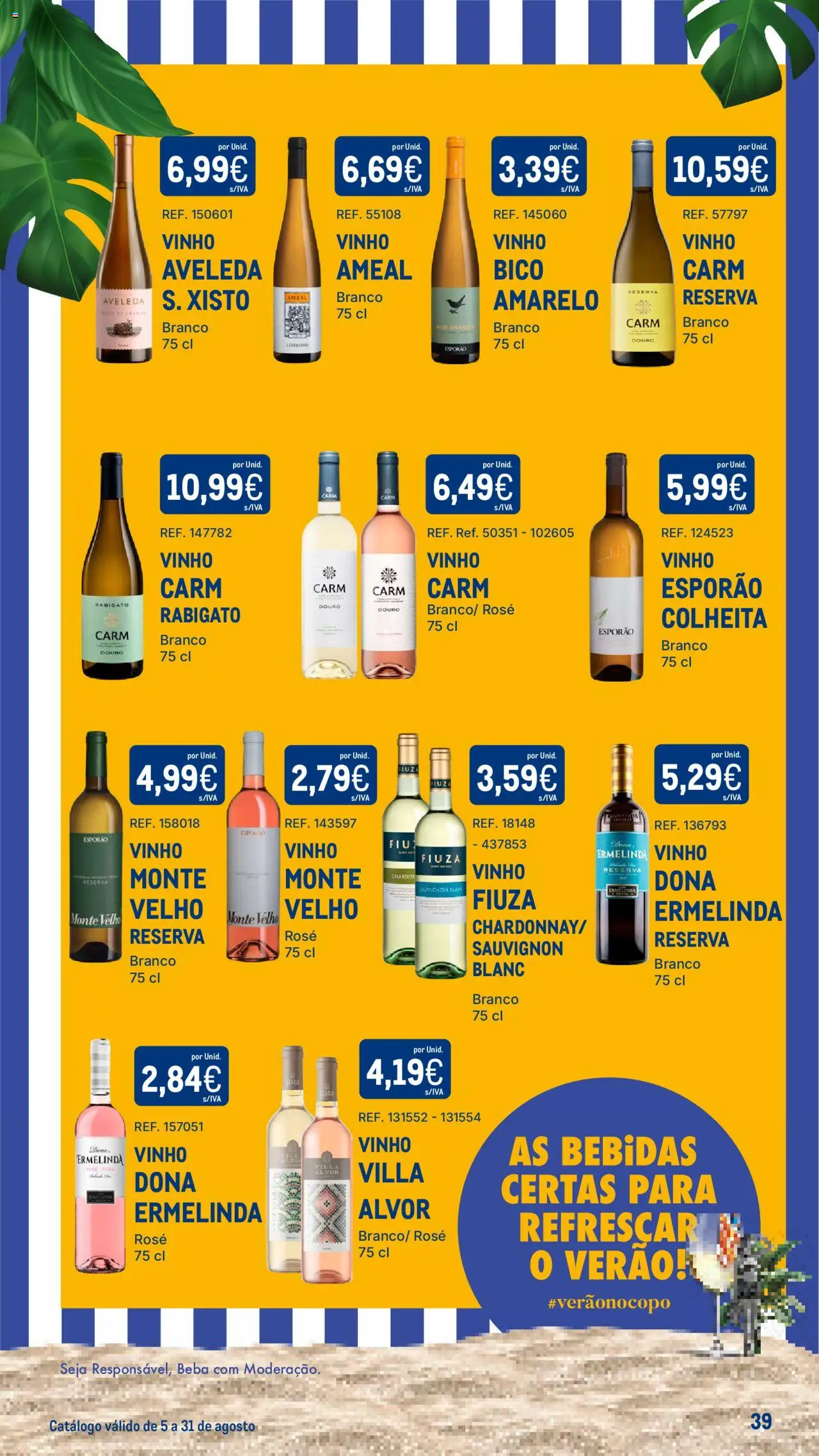 Makro - Especial Partilha à Mesa │ válido de 05.08.2025 | Página: 39 | Produtos: Vinho