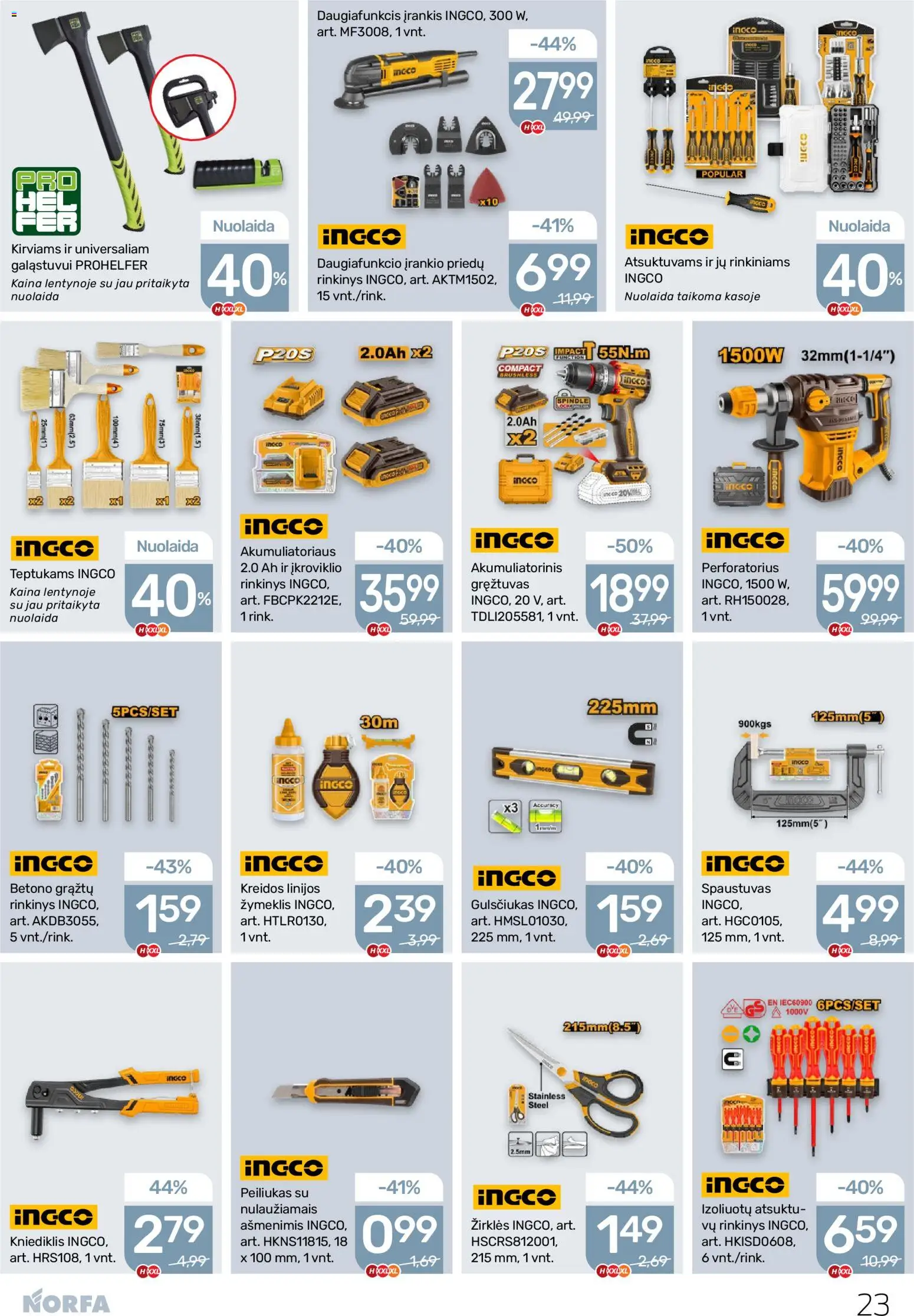NORFA akcijos nuo 02.04.2026 | Puslapis: 23