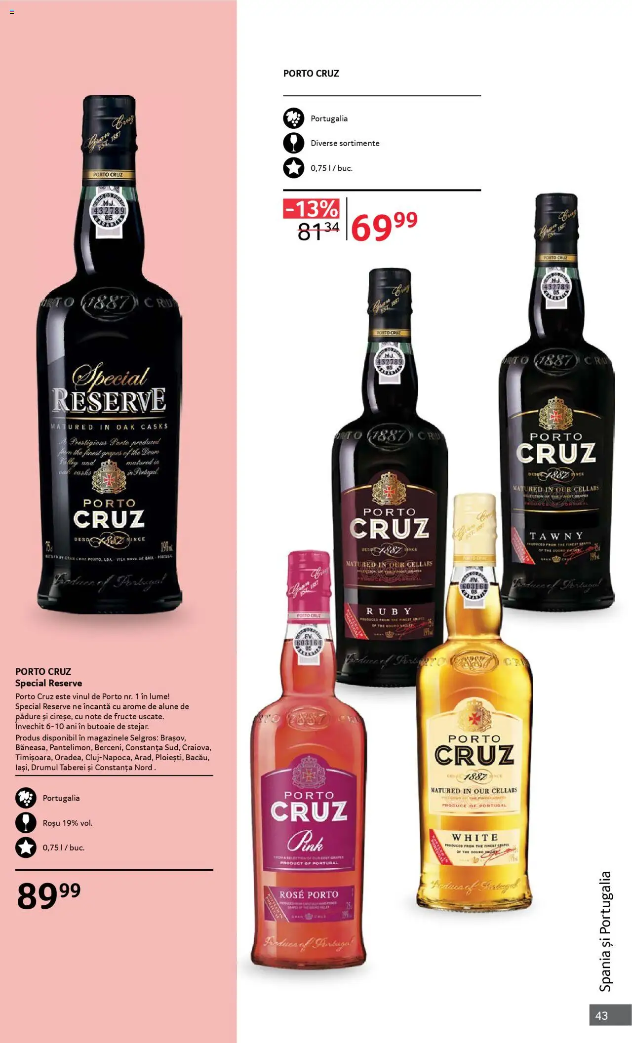 Noul catalog Selgros – valabil de la 01.10.2025 | Pagină: 43 | Produse: Alune, Fructe