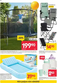 Rusta-mainoslehti voimassa 27.04.2026 alkaen | Sivu: 16 | Tuotteet: Kana, Voi, Trampoliini