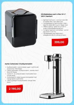 Forhåndsvisning av Clas Ohlson kundeavis gyldig fra 02.12.2025 | Side: 5 | Produkter: Kullsyremaskin, Kabel, Vifte, Суміш дитяча