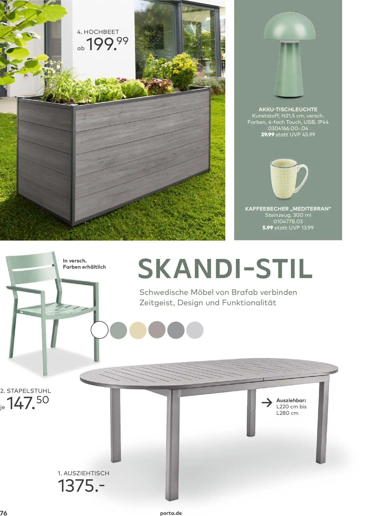 Porta! - Outdoor - Gartenmöbelkatalog 2025 - gültig ab dem 02.03.2025 | Seite: 76 | Produkte: Hochbeet