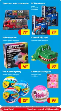 Krokodil bijt spel, Krokodil bijt spel, available in the store - Voorbeeld van een folder van Kruidvat, geldig van 14.10.2025 | Pagina: 83 | Producten: Kan, Monster, Spel