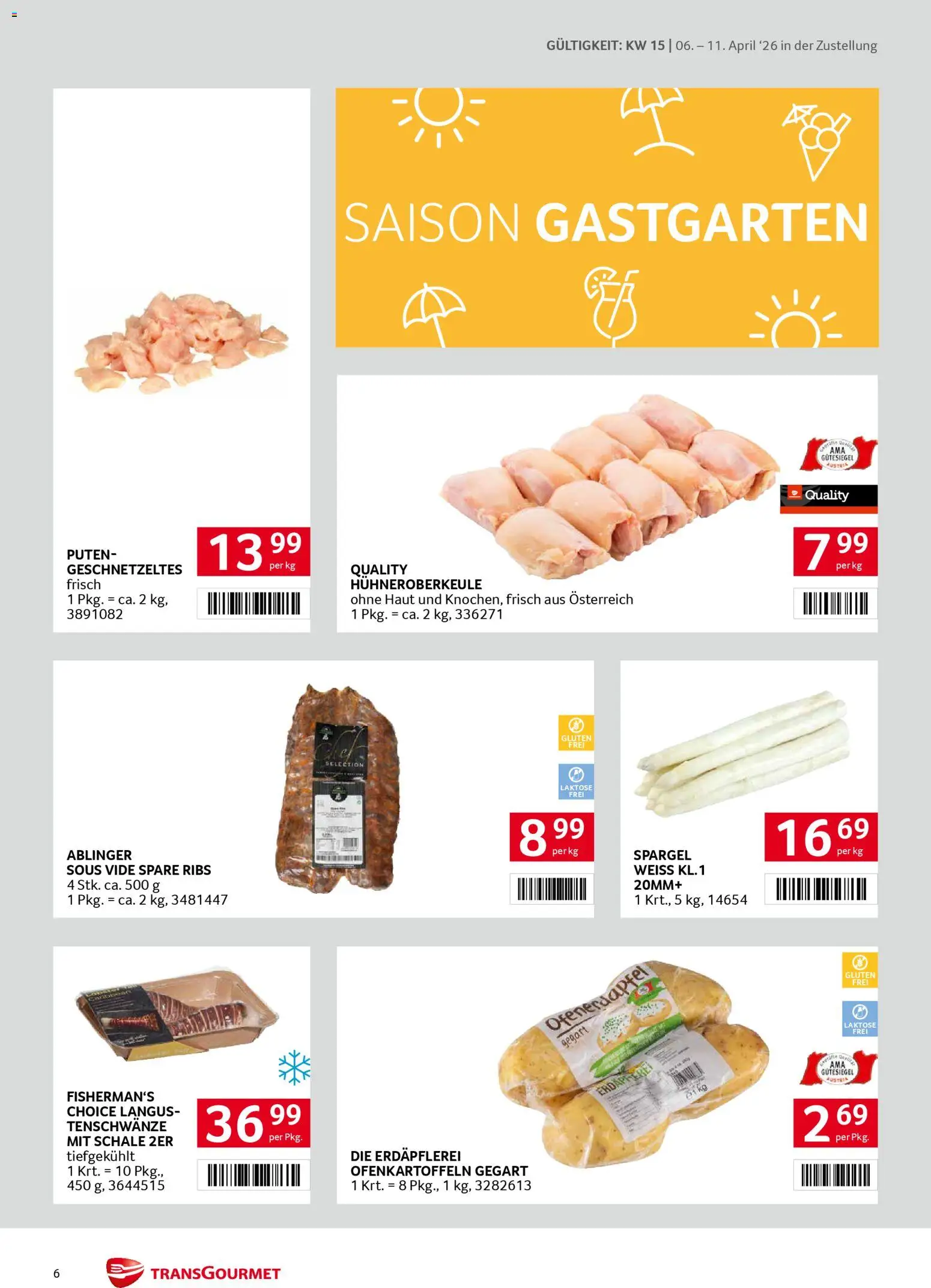 Transgourmet Zustellaktion gültig ab 06.04.2026 | Seite: 6